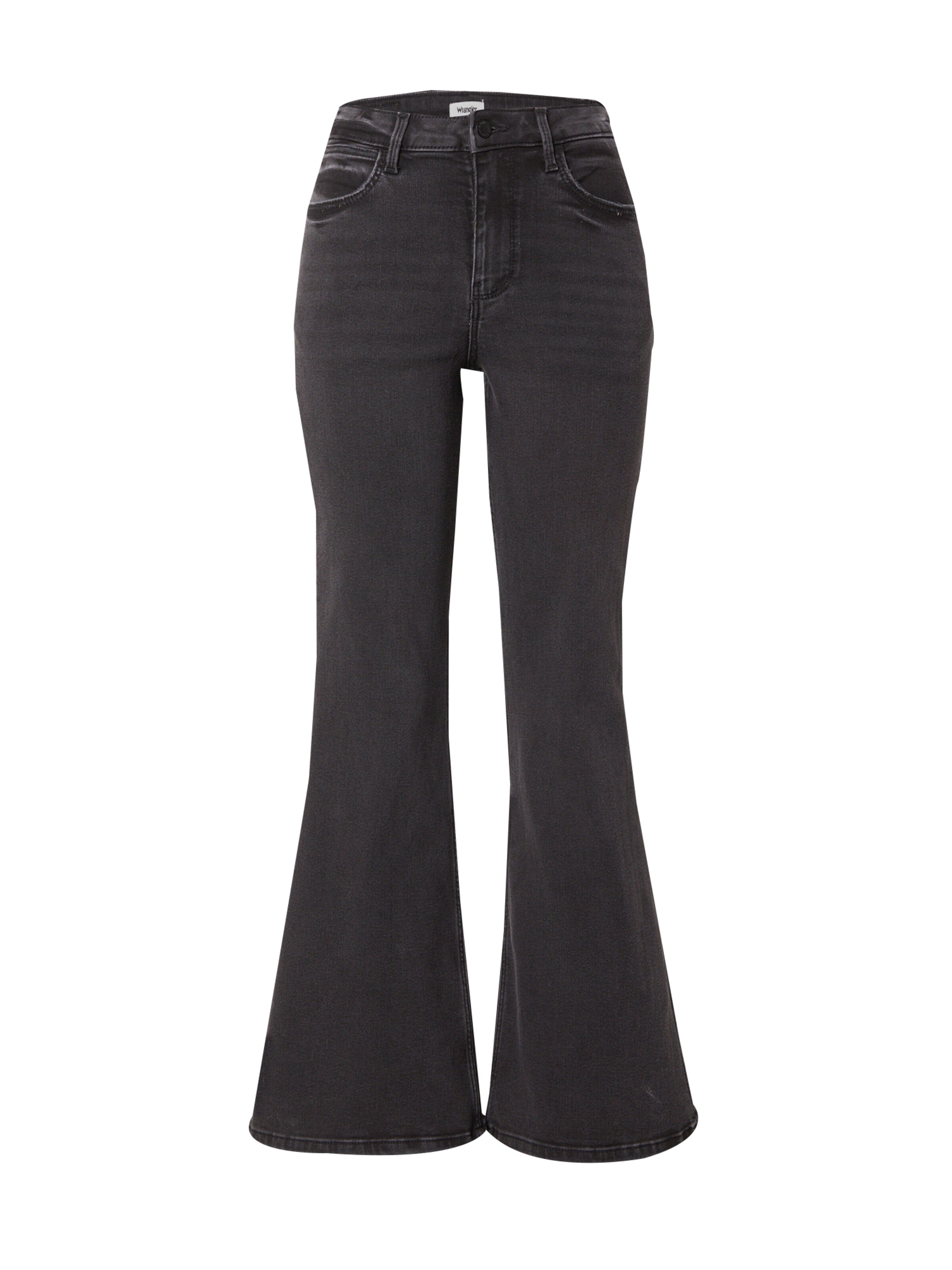 WRANGLER Flared Jeans 'FIERCE FLARE' in Black: front