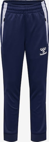 Hummel Regular Sportbroek 'Lead 2.0' in Blauw: voorkant