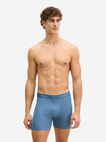 Marc O'Polo Langer Boxer ' Modal ' in Blau: Vorderseite