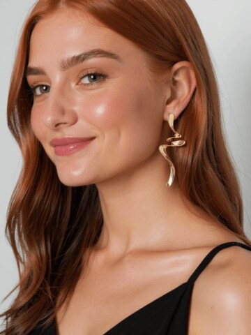 La Moda Me Earrings 'Valencia' in Gold