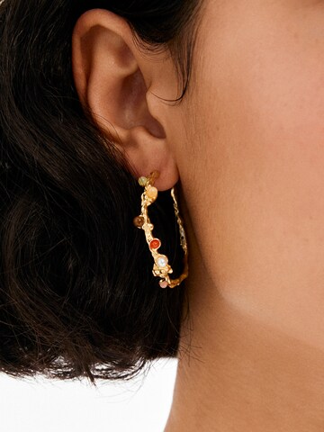 PilgrimNaušnice 'Iris' - zlatna boja