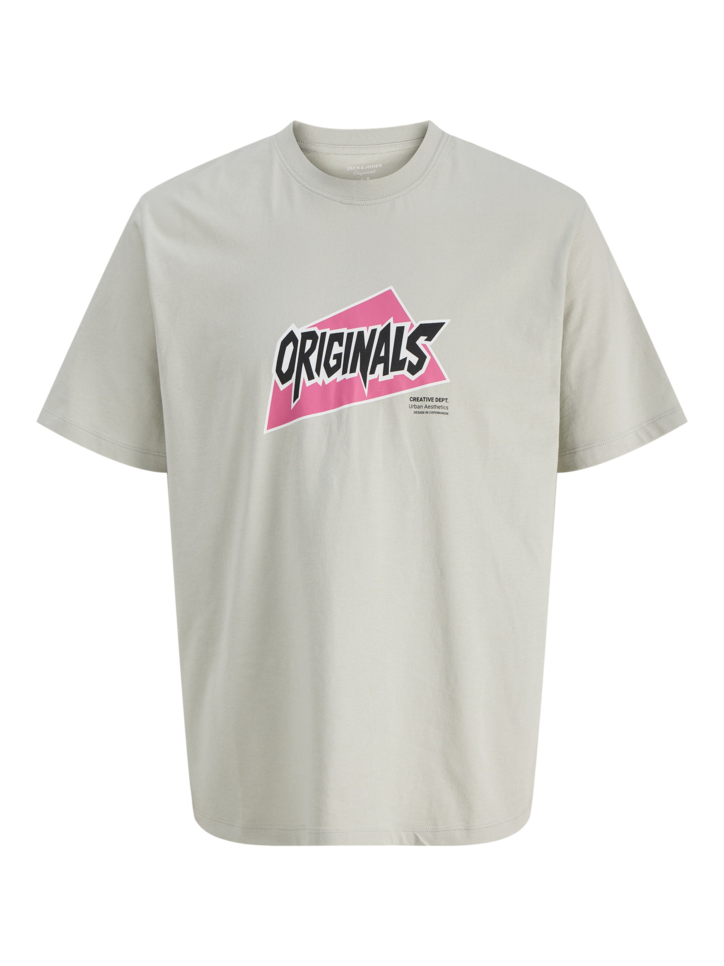 JACK & JONES - Camiseta 'JORKAI' en gris: frente