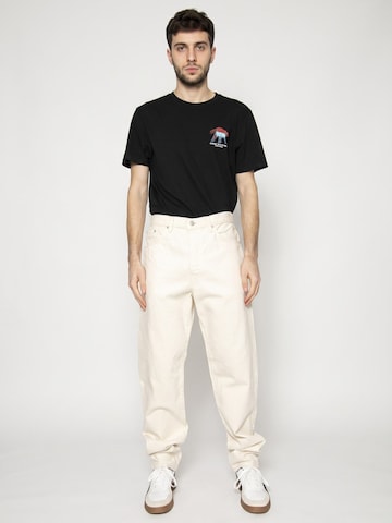 EDWIN Baggy Jeans 'Loose Tapered Rinsed Beige'‌‌‌‌‌ in Beige: Vorderseite