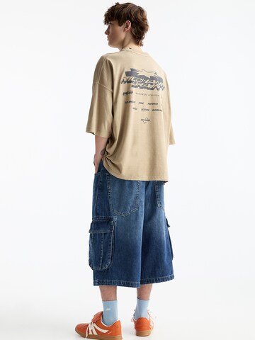 Pull&Bear T-Shirt in Beige