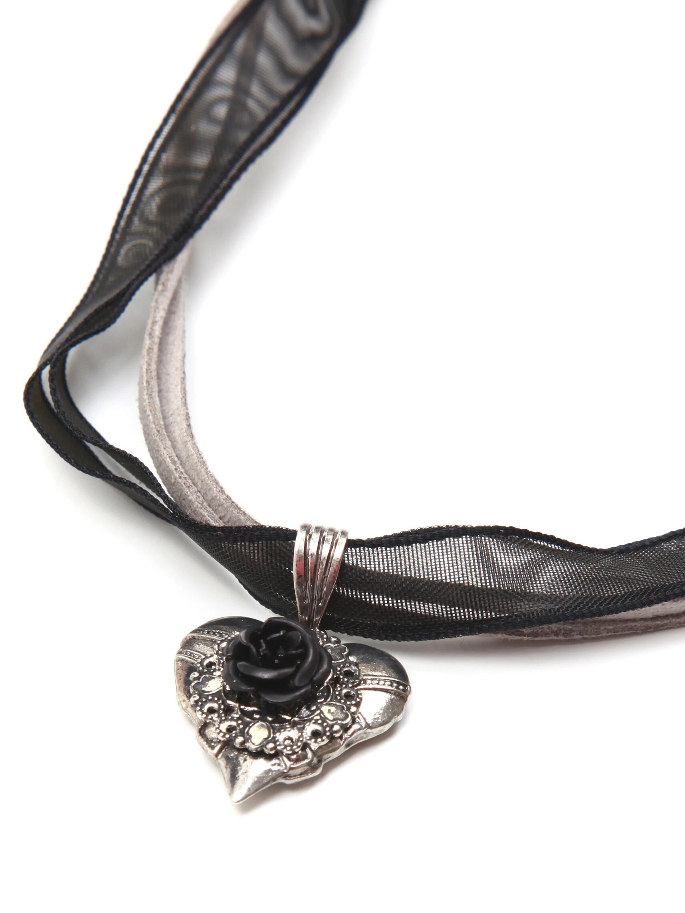 Allgäu Rebell Necklace 'Gerda' in Black