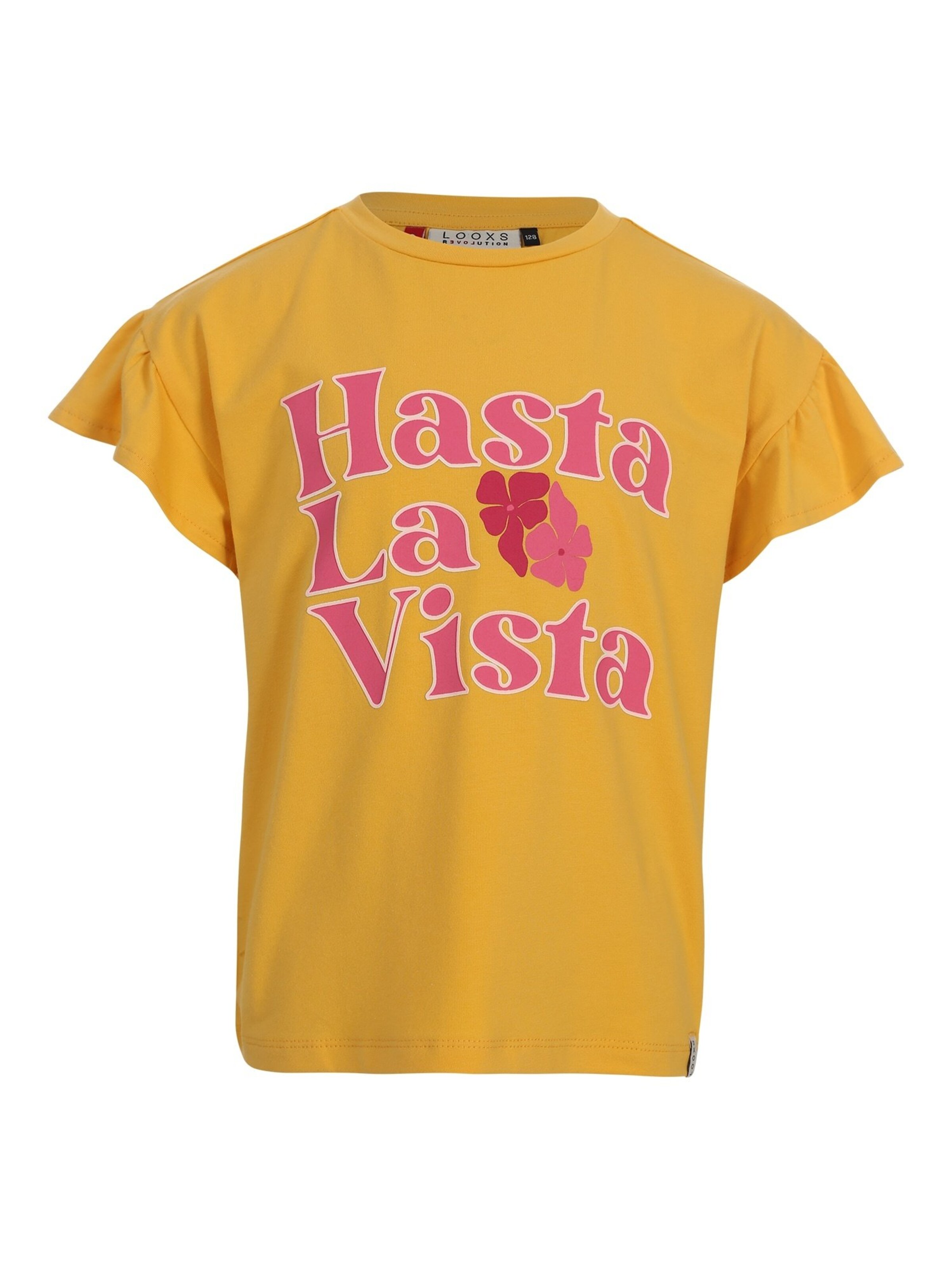 Looxs Revolution Shirt in Geel: voorkant