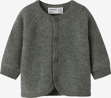 Cardigan NAME IT en vert : devant