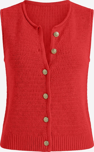 Imily Bela Pletená vesta - červená, Produkt