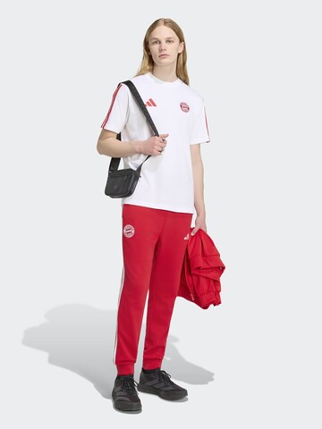 ADIDAS PERFORMANCE Normální Sportovní kalhoty 'FCB DNA' – červená