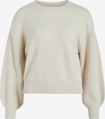 VILA Sweater 'RIL' in White: front