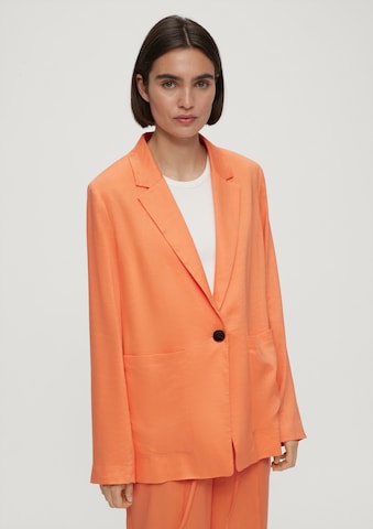 Blazer s.Oliver BLACK LABEL en orange : devant