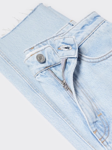 MANGO Loosefit Jeans 'Irene' in Blauw
