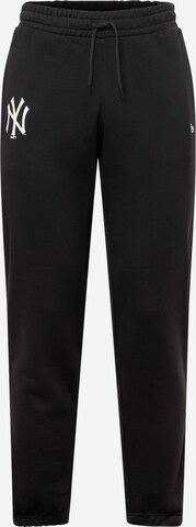 NEW ERA Regular Pants in Black: front