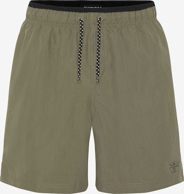 CHIEMSEE Board Shorts in Green: front