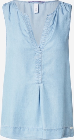QS by s.Oliver Blouse in Blue: front