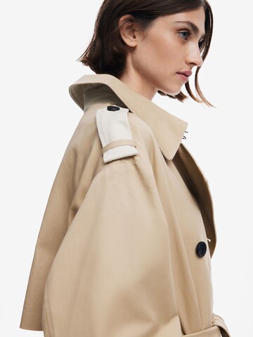 Manteau mi-saison Desigual en beige