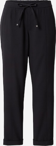 ESPRIT - regular Pantalón de pinzas 'Munich' en negro: frente