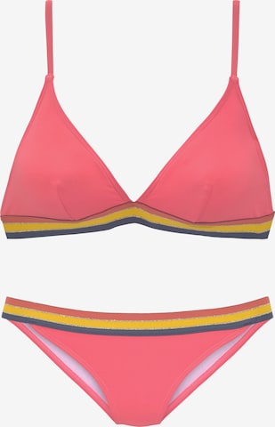 Triangle Bikini VIVANCE en rose : devant