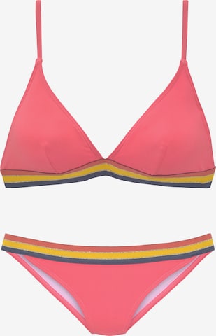 VIVANCE Triangel Bikini in Roze: voorkant