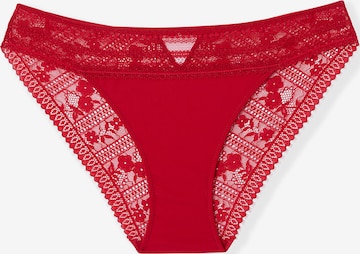 Slip di ETAM in rosso: frontale