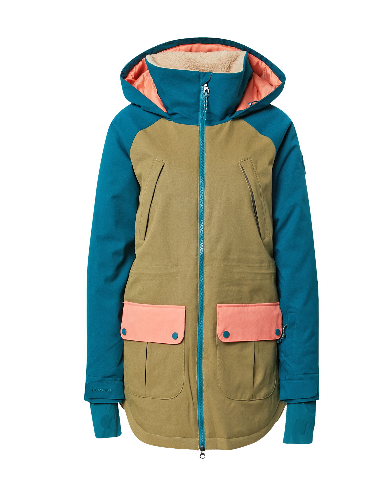 Abbigliamento Tipi di sport BURTON Giacca per outdoor in Cachi Abbigliamento Tipi di sport BURTON Giacca per outdoor in Cachi