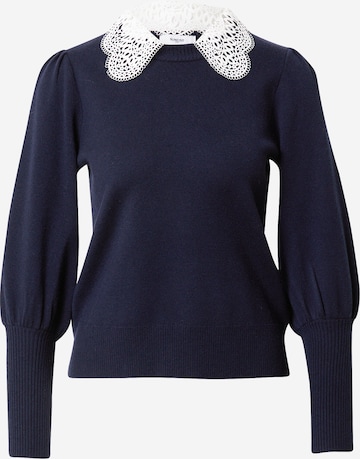 Suncoo Sweater 'PILGRIM' in Blue: front