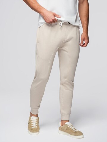 Ombre Tapered Broek in Beige