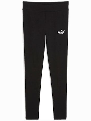 PUMA - regular Pantalón deportivo 'Puma Ess Tape Leggings' en negro: frente