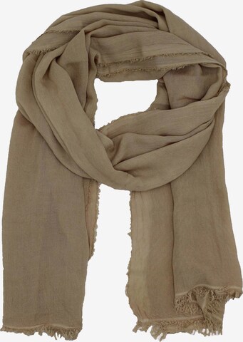 Leslii Scarf in Beige: front