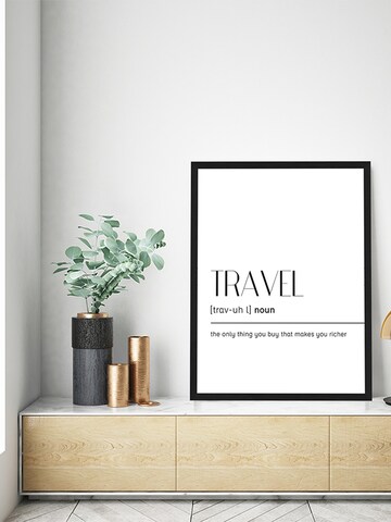 Liv Corday Bild 'Travel' in Weiß
