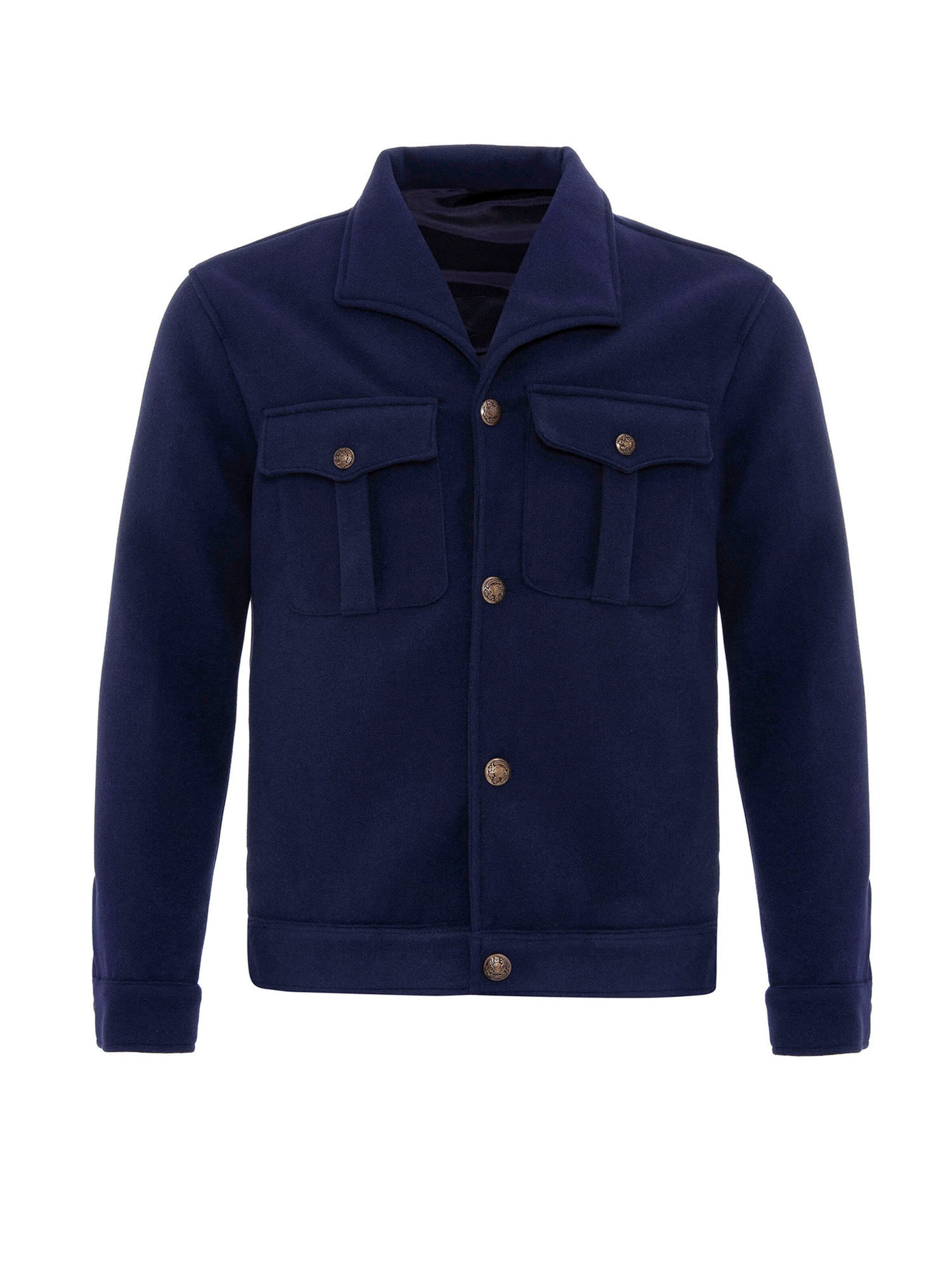 Antioch Between-season jacket in Blue: front