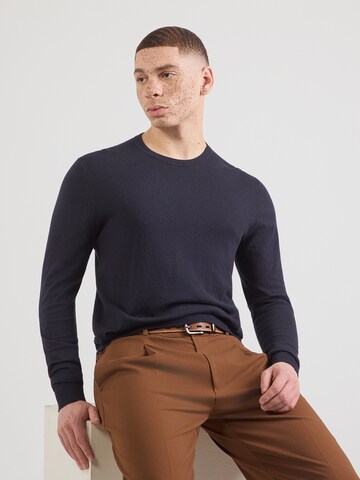 Hackett London Tröja i blå: framsida