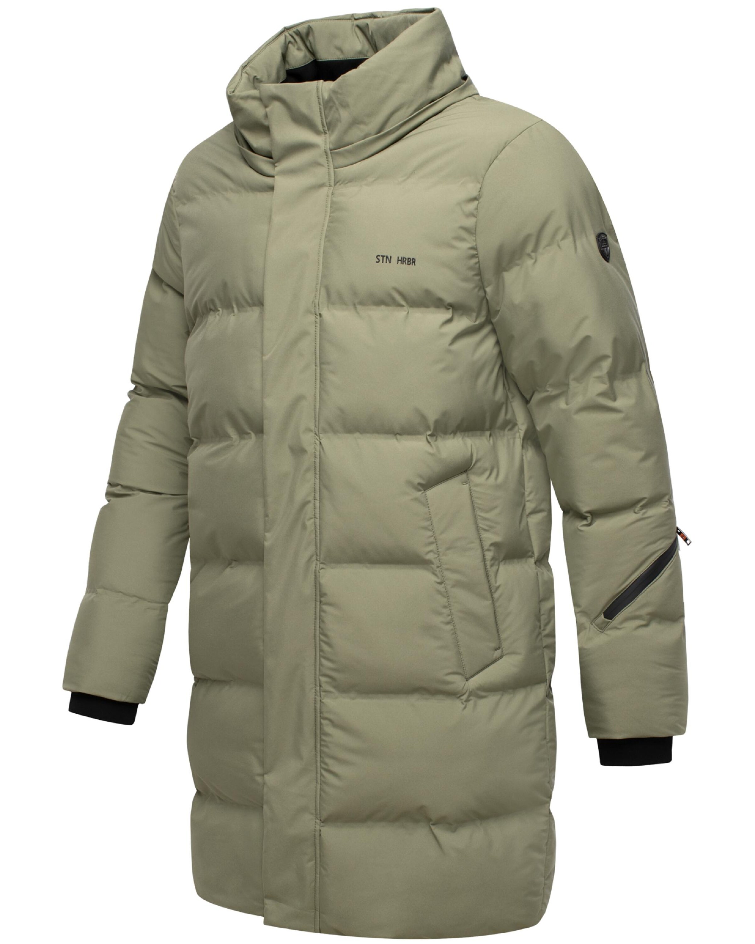 STONE HARBOUR Зимнее пальто 'Thadeek XX' в Зеленый