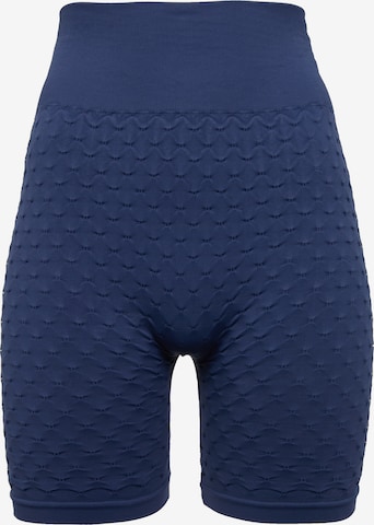 Leif Nelson Slimfit Leggings in Blauw: voorkant