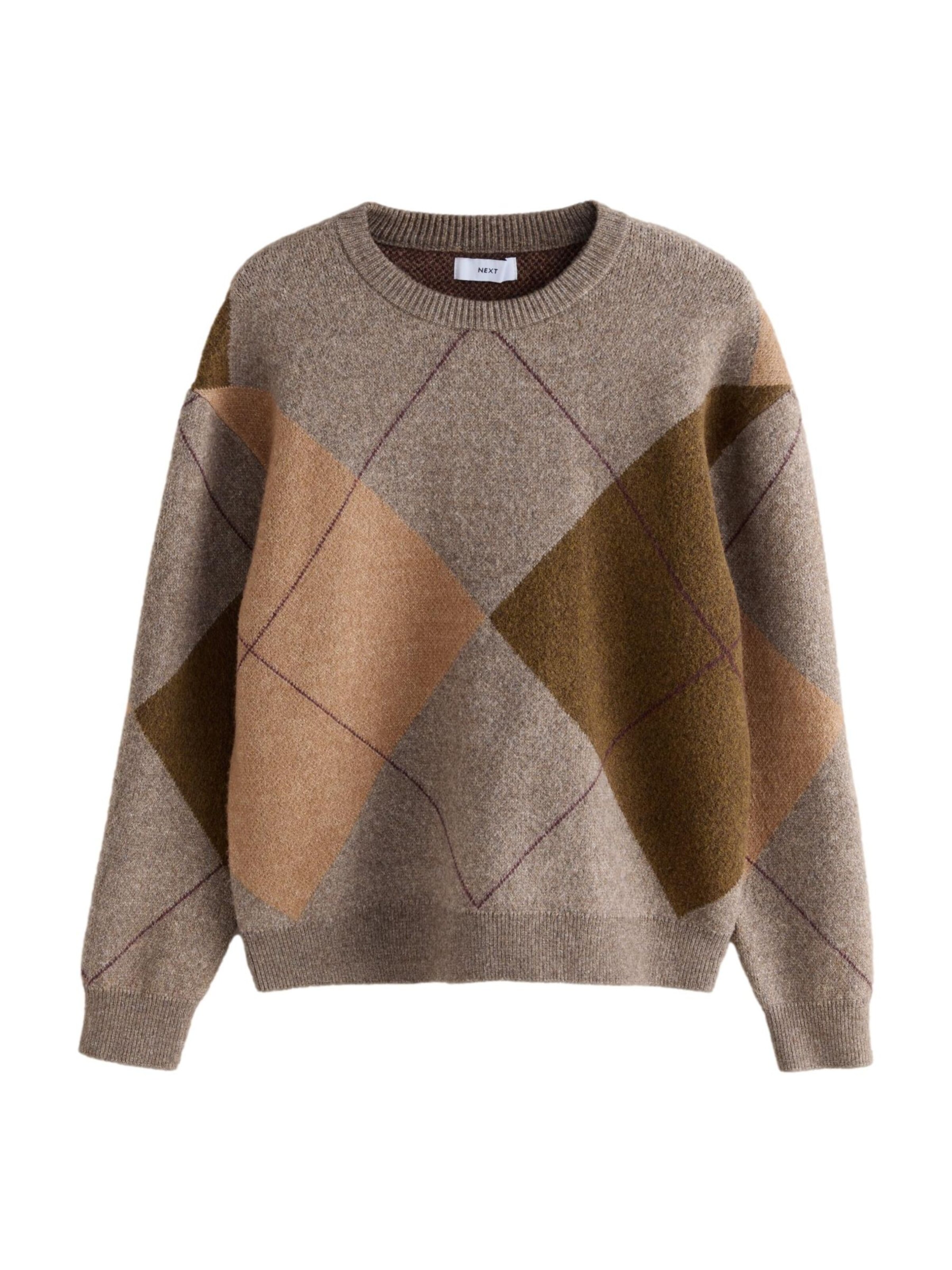 Next Sweater in Brown: front