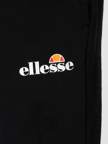 ELLESSE Tapered Housut 'Granite' värissä musta