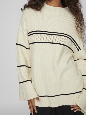 VILA Sweater 'Ril' in Beige