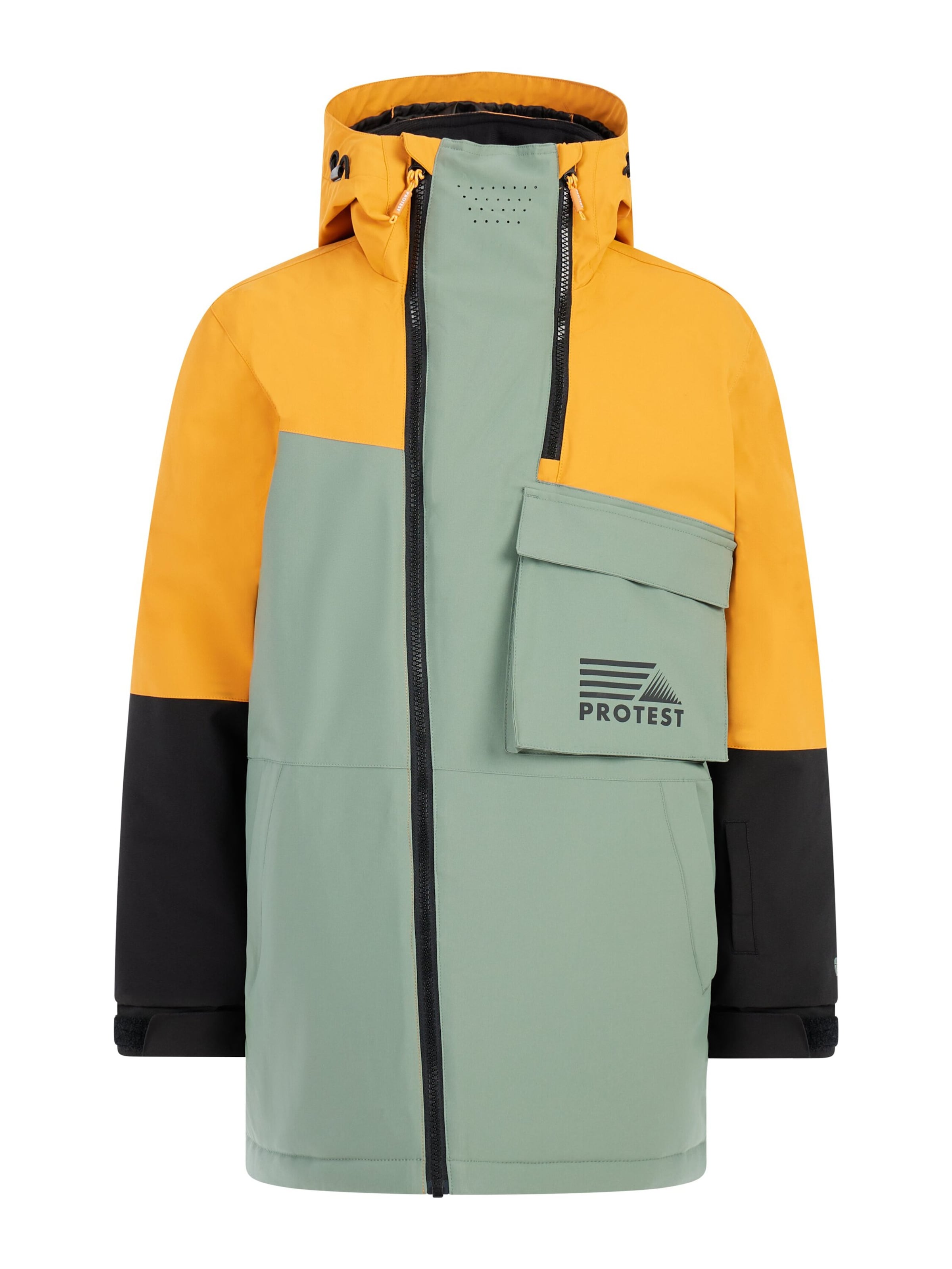 PROTEST Sports jacket 'PRTTrax JR' in Green: front