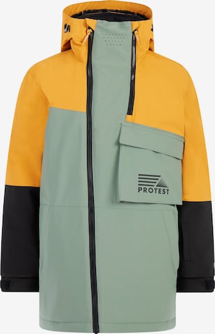 PROTEST Sports jacket 'PRTTrax JR' in Green: front