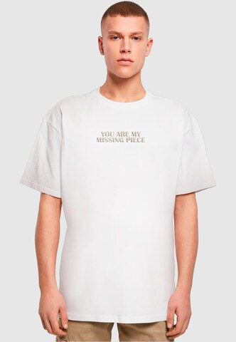 T-Shirt 'Missing Peace' Merchcode en blanc : devant