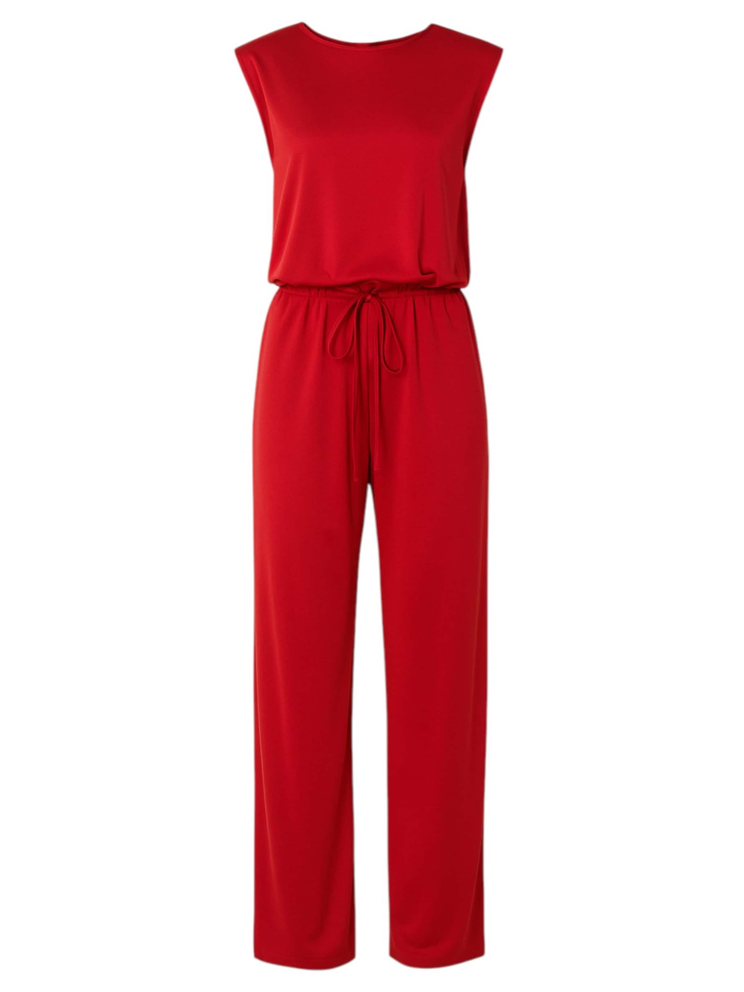 fashionshowcase Jumpsuit 'AURORA' in Rood: voorkant