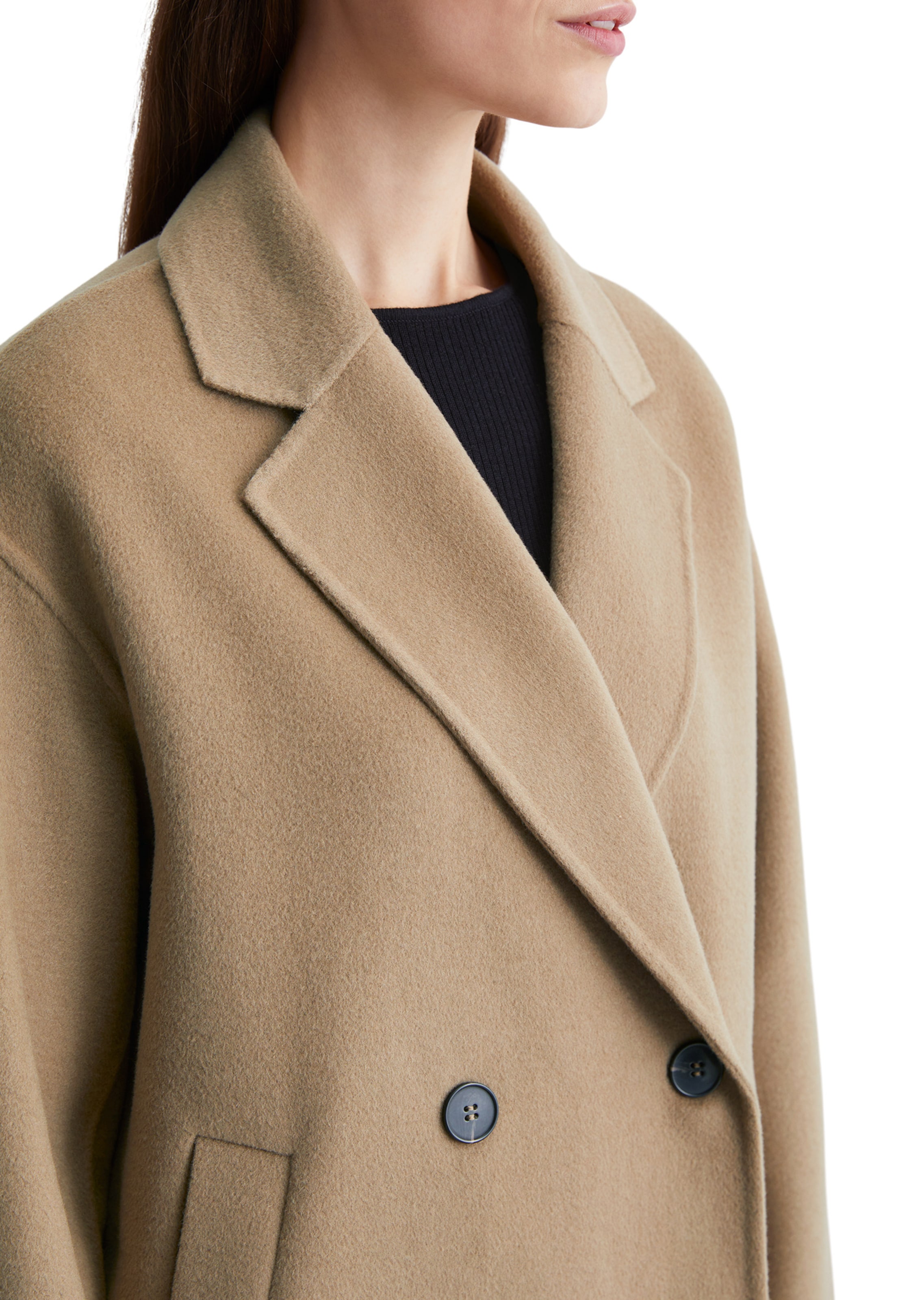 Marc O'Polo Wintermantel in Beige