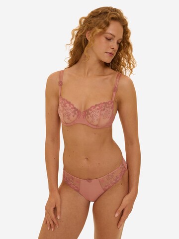 Simone Perele Slip 'Délice' in Roze