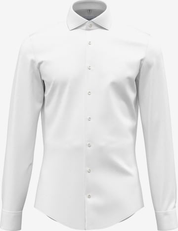 SEIDENSTICKER Regular Fit BusinessHemd in Weiß: Vorderseite