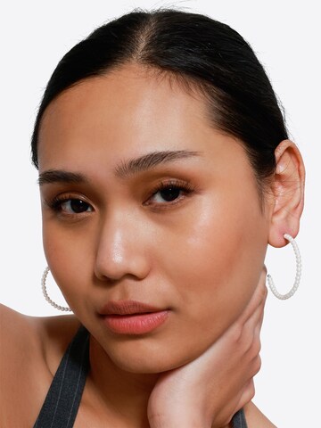Heideman Earrings 'Musa' in White: front
