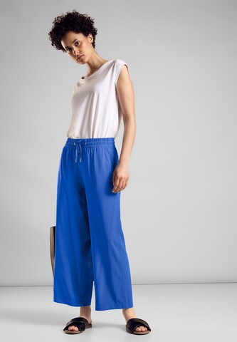 STREET ONE Loosefit Hose in Blau