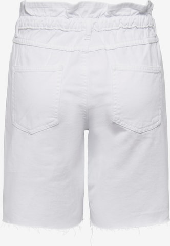 ONLY - regular Pantalón 'CUBA' en blanco