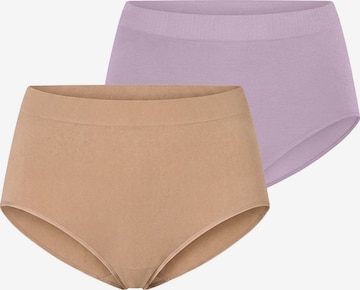 SCHIESSER Shapingslip ' Retro - Classic Seamless ' in Beige: voorkant