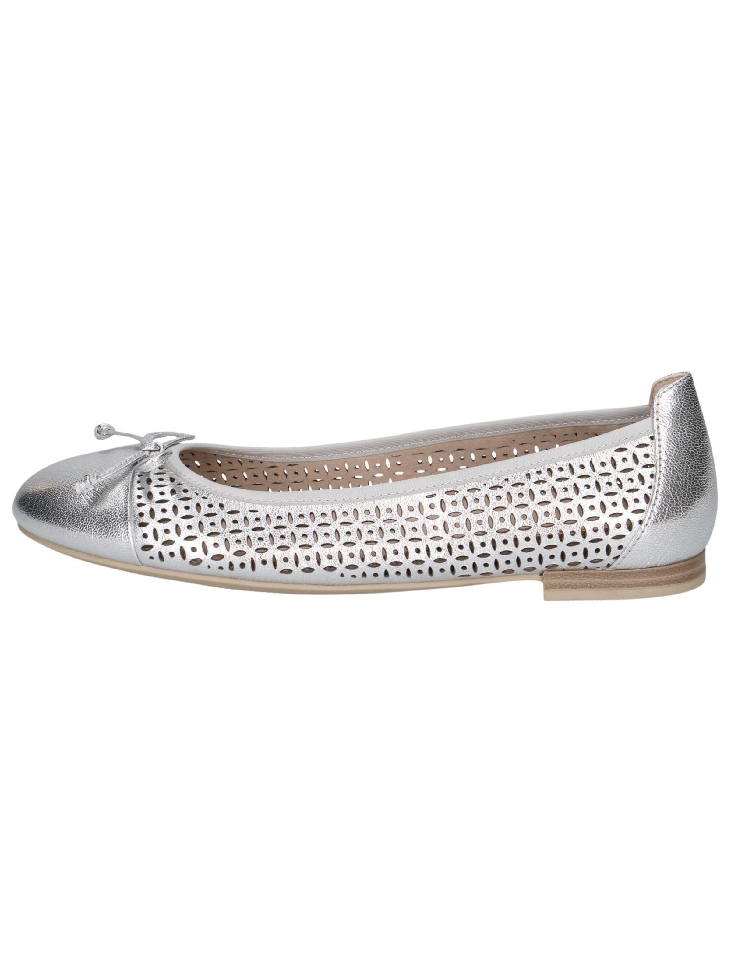 CAPRICE Ballerina in Silber