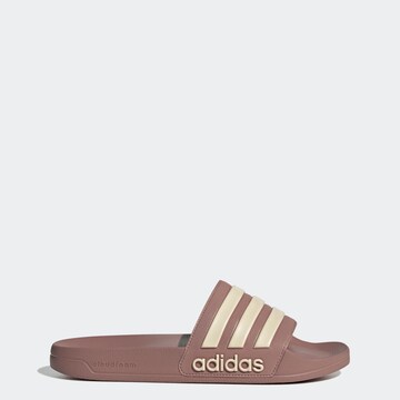 ADIDAS SPORTSWEAR Badeschuh 'Adilette' in Braun